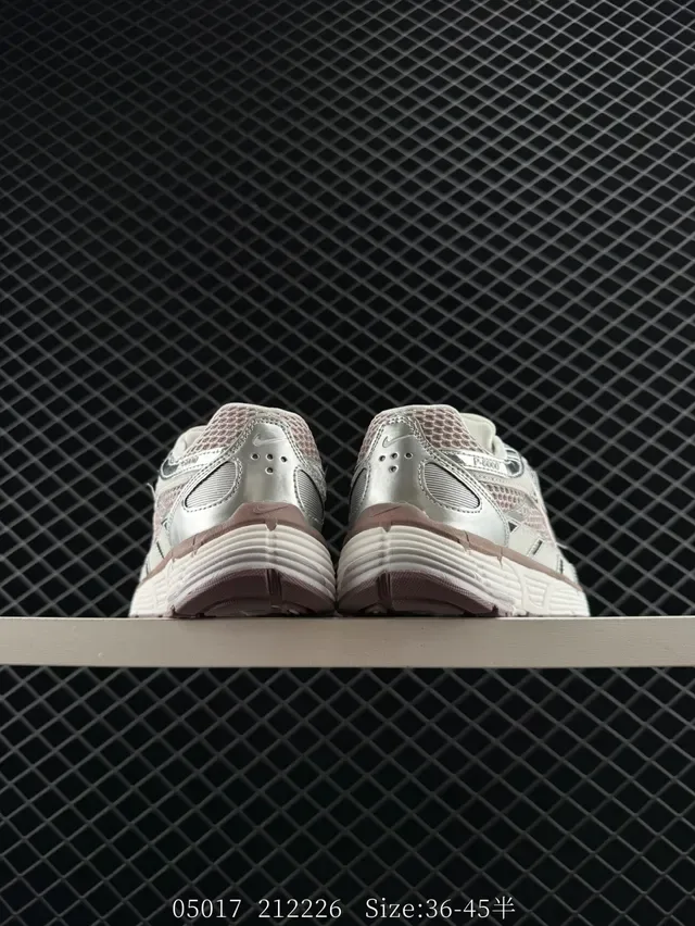 Nike P-6000 Gray Silver Mauve Lifestyle Sneakers 5