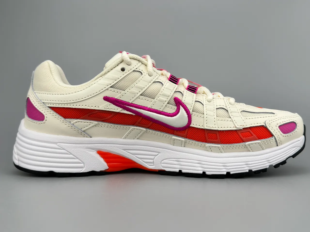 Nike P-6000 Off-White Pink Orange Lifestyle Sneakers 10