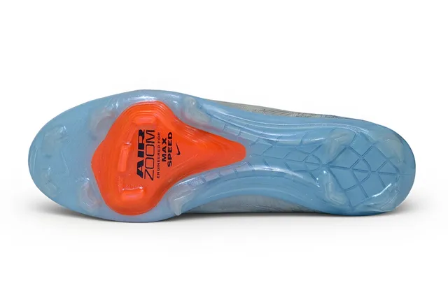 Nike Phantom GT Azul Laranja Flyknit Upper Colarinho Baixo Superfície Firme Sapatos de Futebol 6