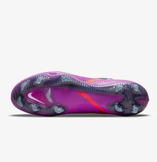 Nike Phantom GT Purple Navy Low-Cut حذاء كرة القدم علبة مصنوعية مطرية أرض صلبة Soccer Shoes 10