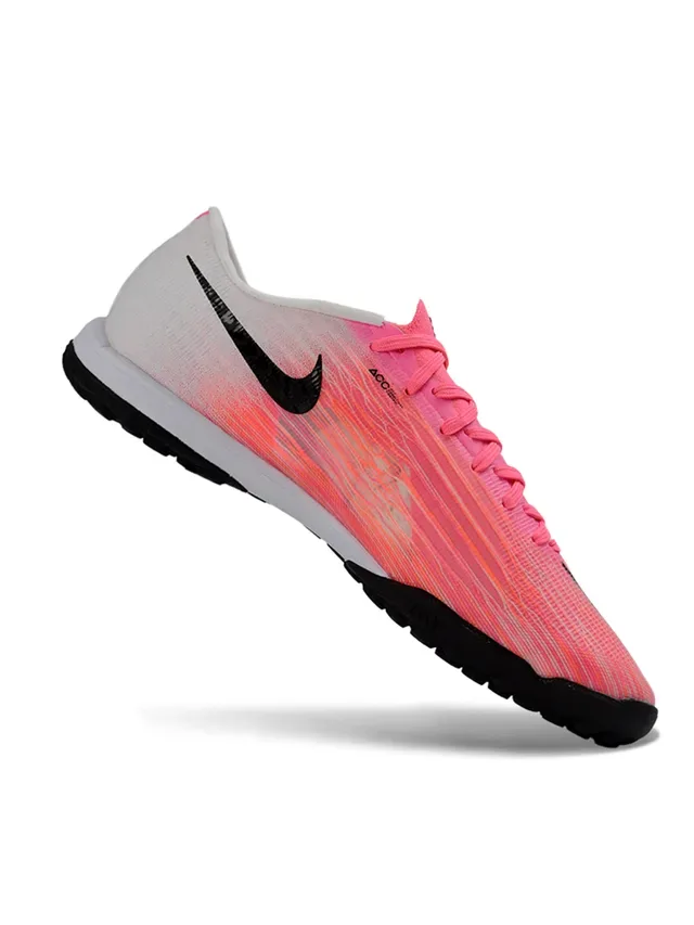Nike Chaussures de Football Turf Synthetiques de Bas Profil Rose et Noir gradient fade 3