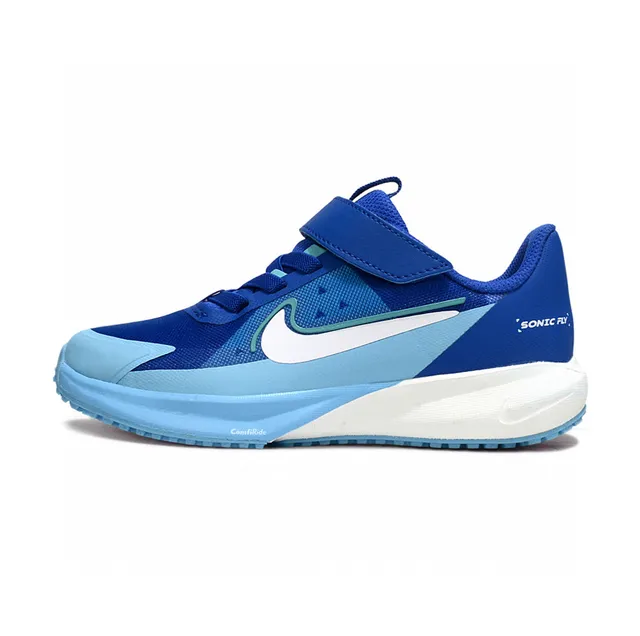 Nike Pink White Low-Top Velcro Strap Closure Running Shoes 9
