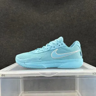 Nike Precision Bleu Argent Maille Supérieure Basse Chaussures de Basketball