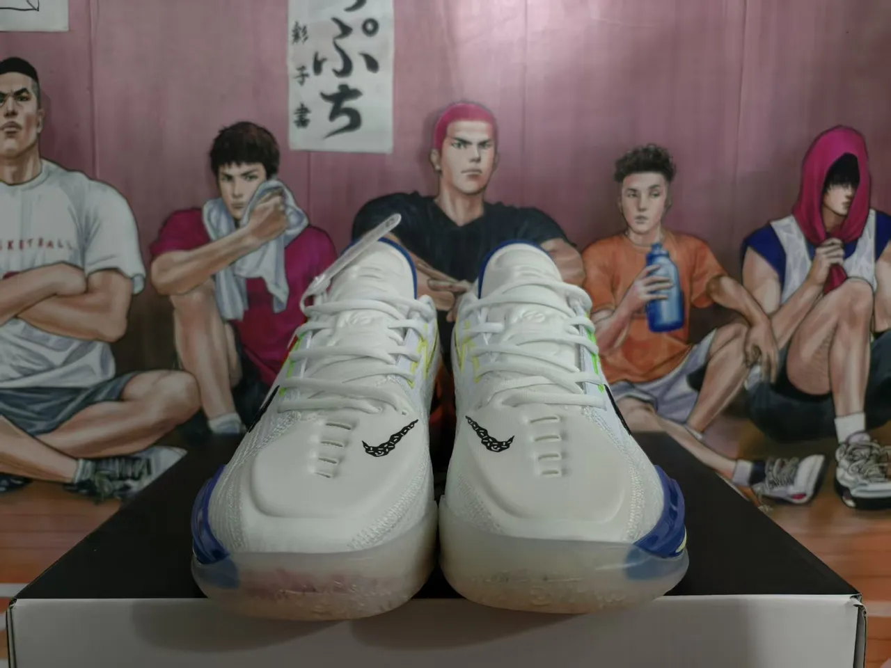 Nike Sabrina 2 White Blue Orange Rainbow Gradient Basketball Shoes 3