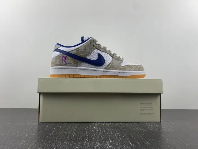 Nike SB Dunk Low beige bleu violet Signature chaussures de skateboard 16