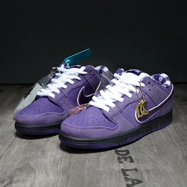 Nike SB Dunk Low Purple Skateboard Shoes 4