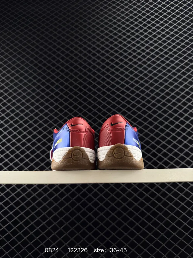 Nike Total 90 III الأزرق الملكي الأحمر المطاطي أحذية كرة القدم الداخلية 3