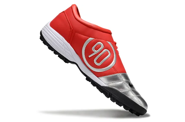 Nike Total 90 III Silver Red Turf Soccer Shoes 3