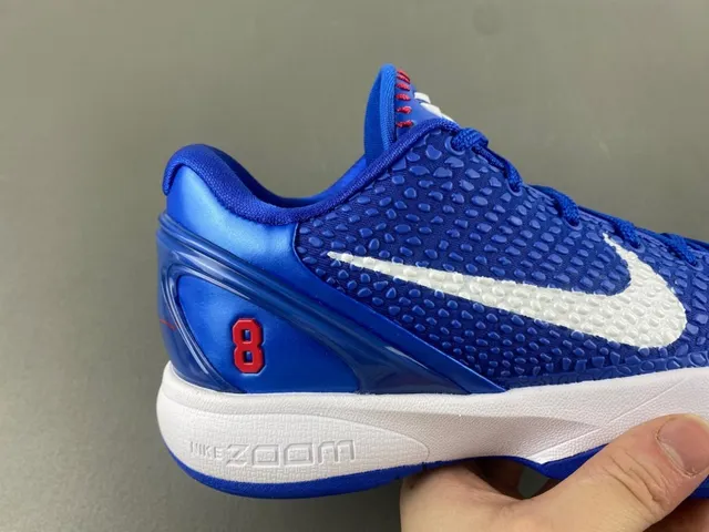 Nike Zoom Kobe VI Royal Blue White Tênis de Basquete 2