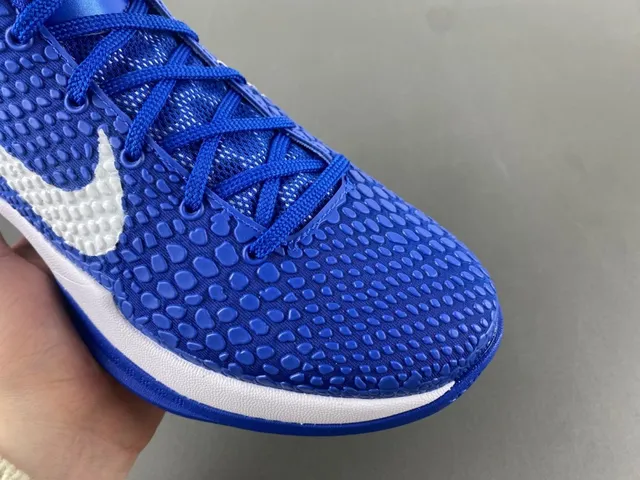 Nike Zoom Kobe VI Royal Blue White Tênis de Basquete 4