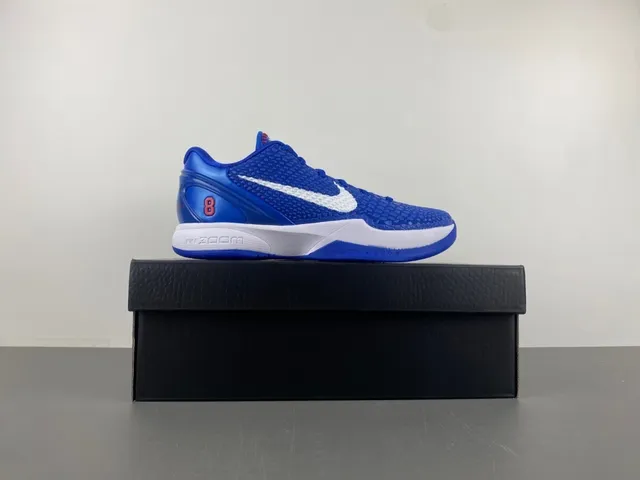 Nike Zoom Kobe VI Royal Blue White Tênis de Basquete 15