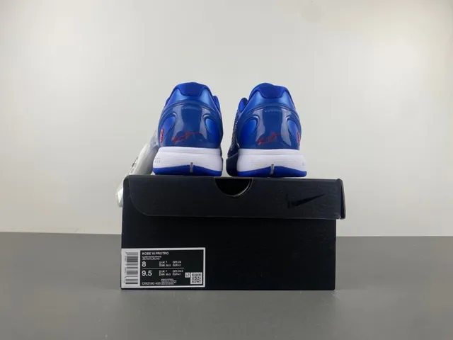 Nike Zoom Kobe VI Royal Blue White Tênis de Basquete 17