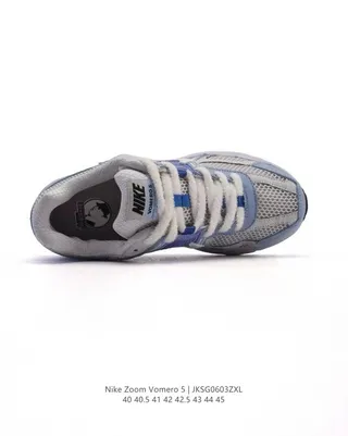 Nike Zoom Vomero 5 Light Blue Purple White Running Shoes 3