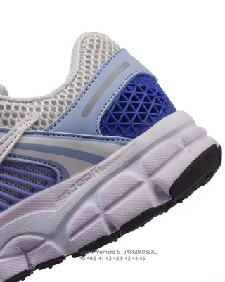 Nike Zoom Vomero 5 Light Blue Purple White Running Shoes 5