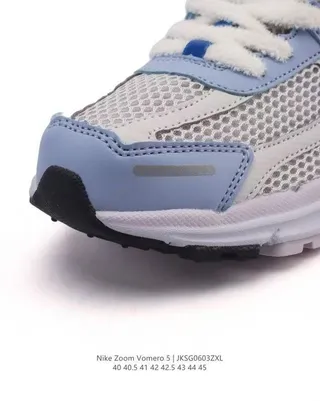 Nike Zoom Vomero 5 Light Blue Purple White Running Shoes 6