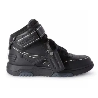 Off-White Black High-Top Industrial Strap System Lifestyle Sneakers