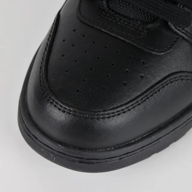 Off-White For Walking Black Leather Lifestyle Sneakers 5