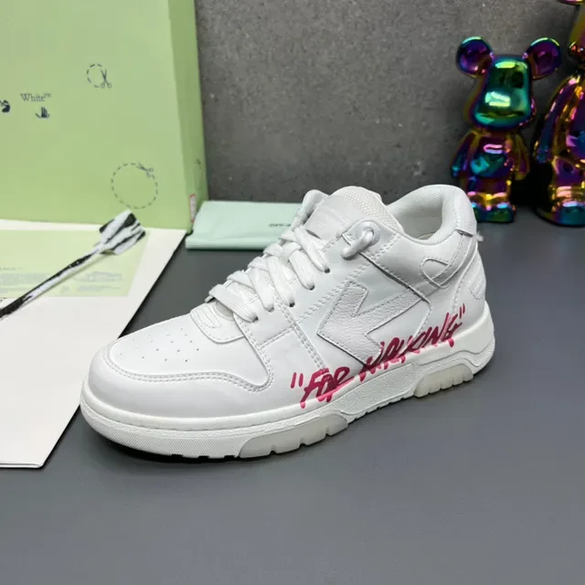 Off-White 红色 低帮 工业设计 生活方式 运动鞋 5