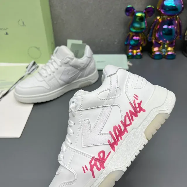 Off-White 红色 低帮 工业设计 生活方式 运动鞋 6