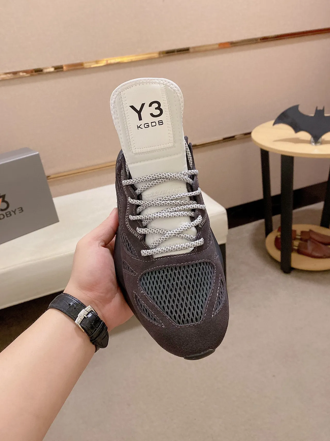 Off-White Runner 棕白黑黄 拉链领 厚底运动鞋 8