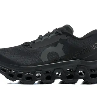 On Cloudmonster Black Running Shoes