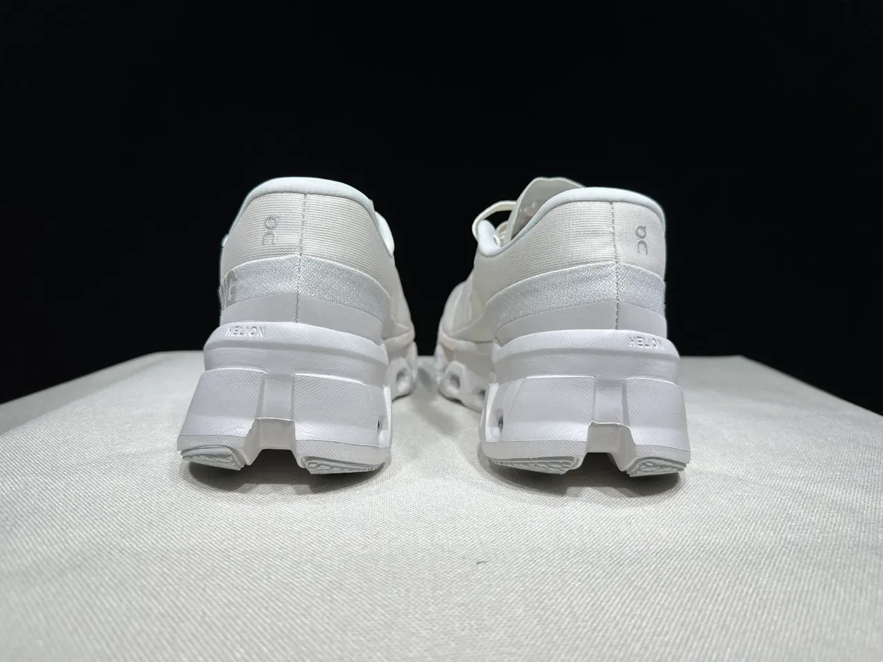 On Cloudmonster Off-White Running Shoes 6