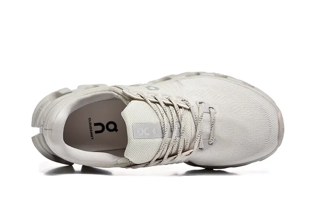 On Upper de malla blanca Open-Cloud Midsole Zapatos de correr 2