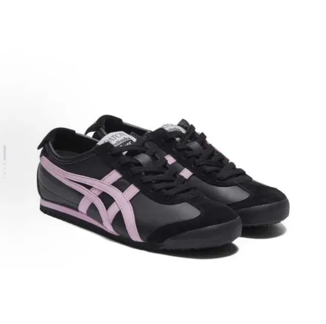 Onitsuka Tiger Mexico 66 Noir et Rose Sneakers Lifestyle 2