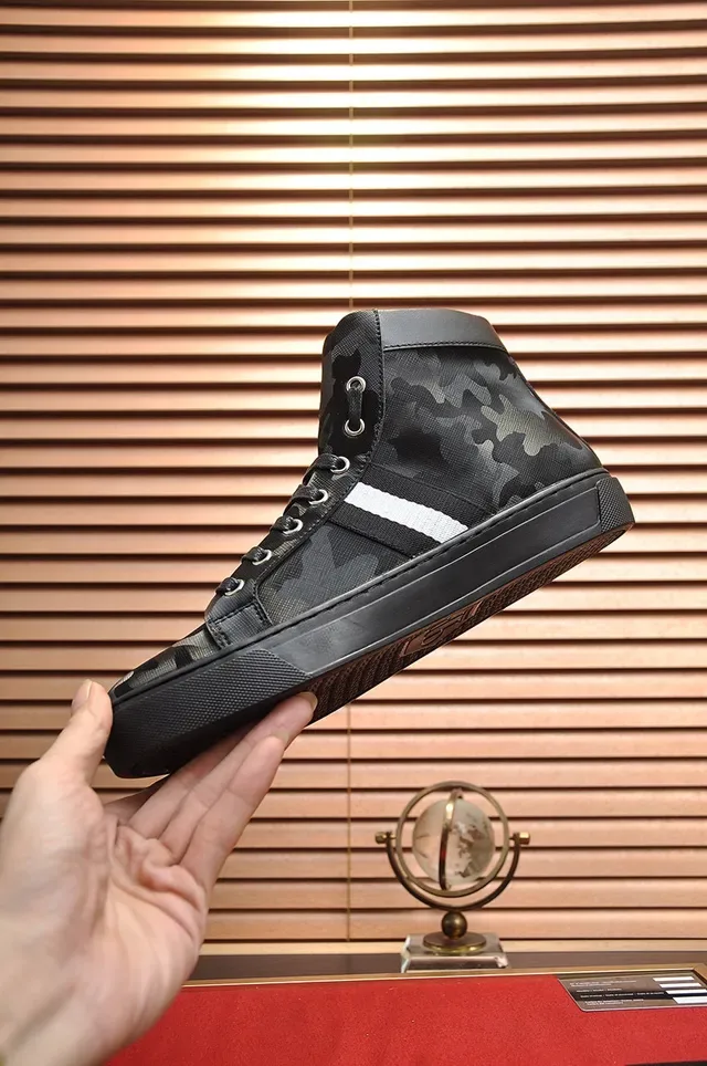 Philipp Plein Sneaker alta con estampado de camuflaje 6