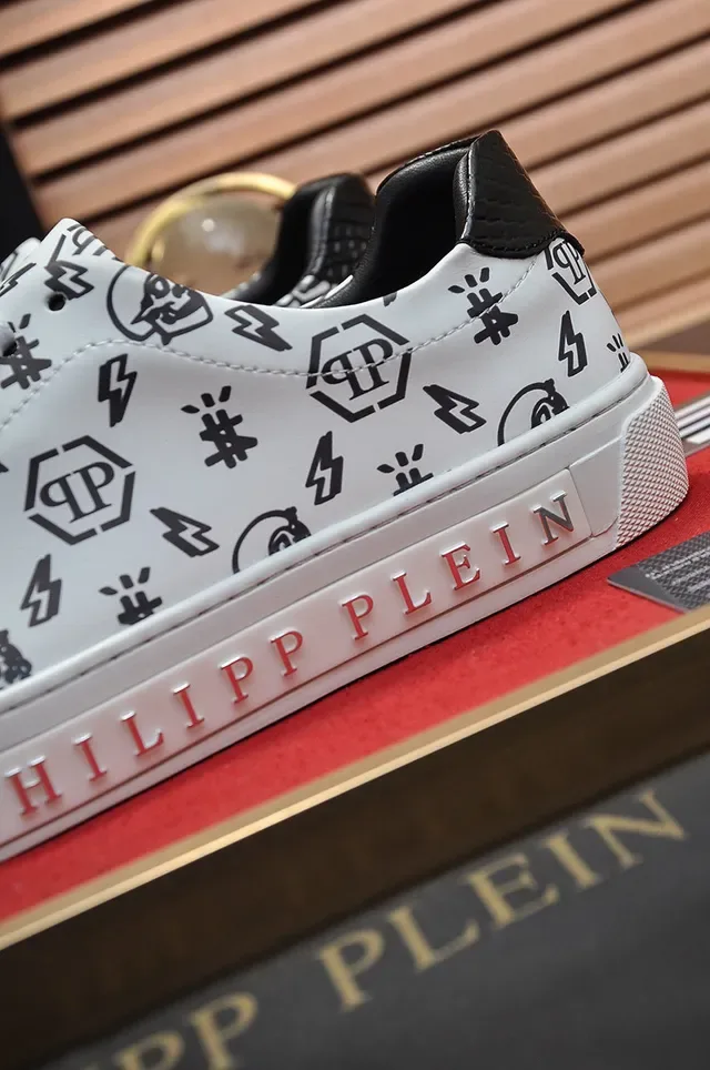 Philipp Plein ग्राफिक प्रिंट सफेद लाइफस्टाइल स्नीकर 2