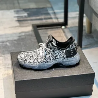 Philipp Plein Monogram Knit Chunky Sneaker