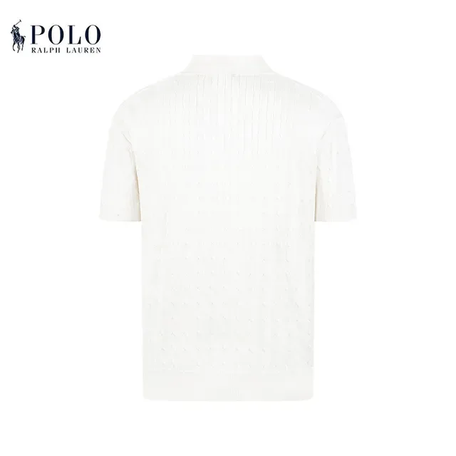 Polo Ralph Lauren Cable Knit Polo Shirt 3