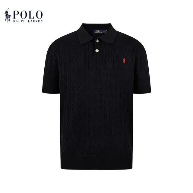 Polo Ralph Lauren Cable Knit Polo Shirt 4