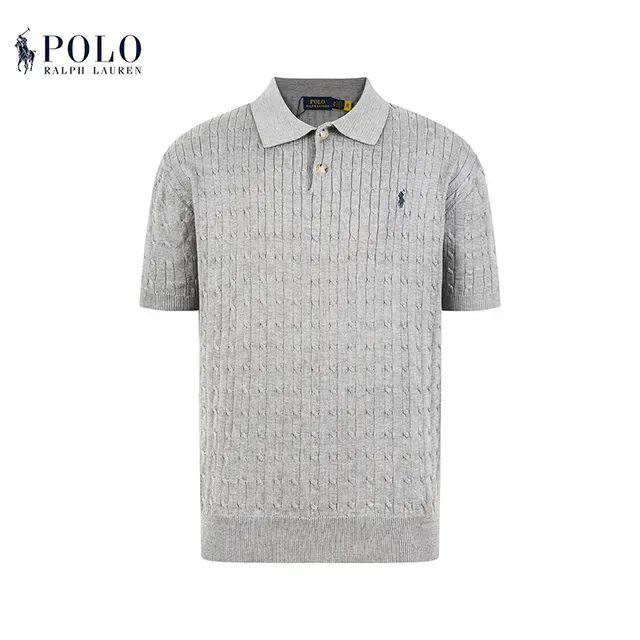 Polo Ralph Lauren Cable Knit Polo Shirt 10