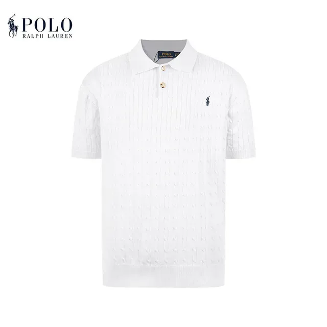 Polo Ralph Lauren Cable Knit Polo Shirt 12
