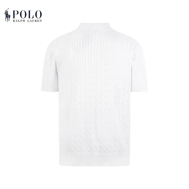 Polo Ralph Lauren Cable Knit Polo Shirt 13