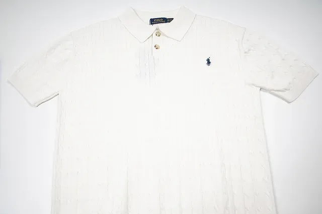Polo Ralph Lauren Cable Knit Polo Shirt 18