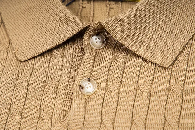 Polo Ralph Lauren Cable Knit Polo Shirt 23