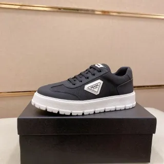 Prada Cloudbust Black and White Chunky Sneakers