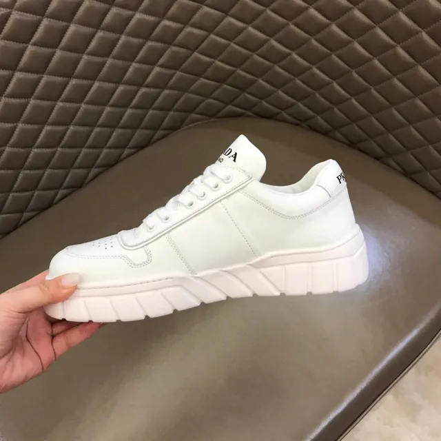 Prada Cloudbust White Leather Chunky Sneakers 8