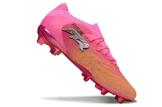 Puma Future Z গোলাপি কমলা লো-কাট লেস-আপ টেক্সচার্ড সিন্থেটিক আপার ফার্ম-গ্রাউন্ড সকার জুতো 11