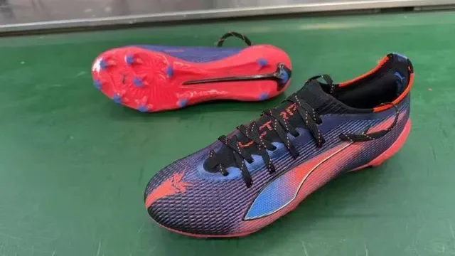 Puma Multicolor Knitted Upper Asymmetrical Lacing Firm-Ground Soccer Shoes 1