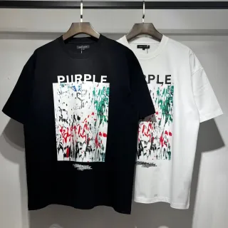 Purple Brand Oversized Graphic Print T-Shirt