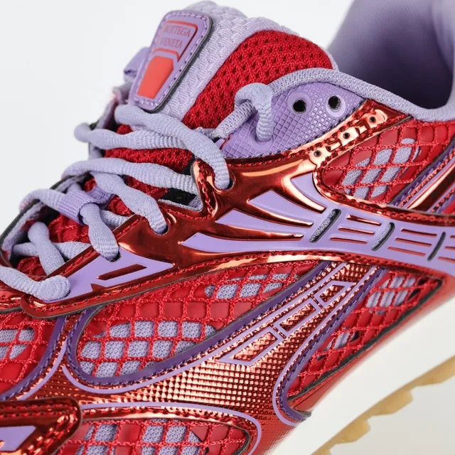Reebok 红色紫色金属专利覆盖 Vector Cage 细节 生活式运动鞋 6