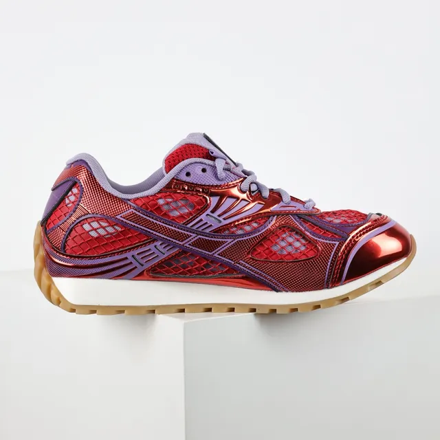 Reebok 红色紫色金属专利覆盖 Vector Cage 细节 生活式运动鞋 7