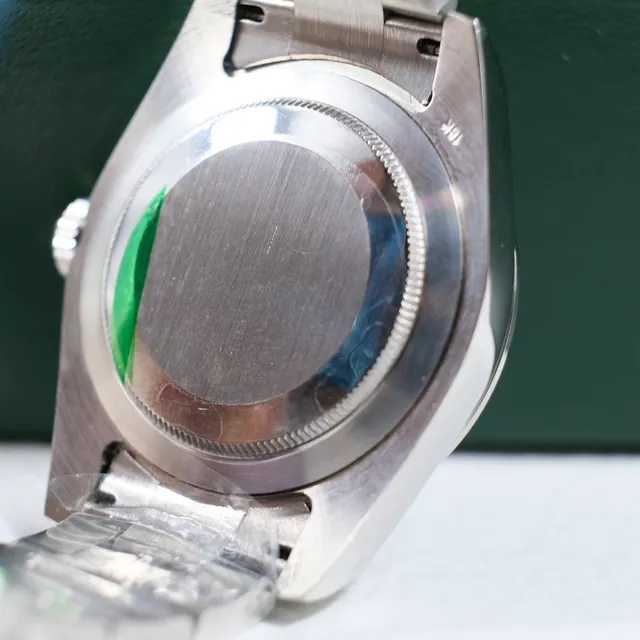 Rolex Explorer Oyster Perpetual relógio mecânico com mostrador branco 3