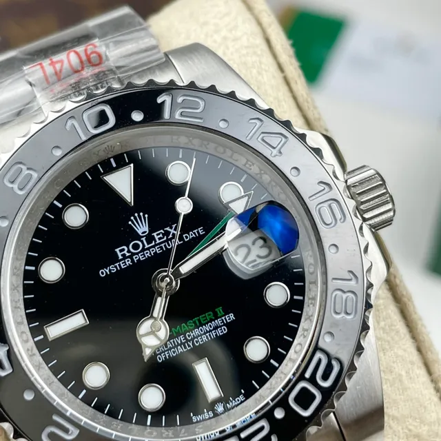 Rolex GMT-Master II Black Dial Stainless Steel Mechanical Watch 8
