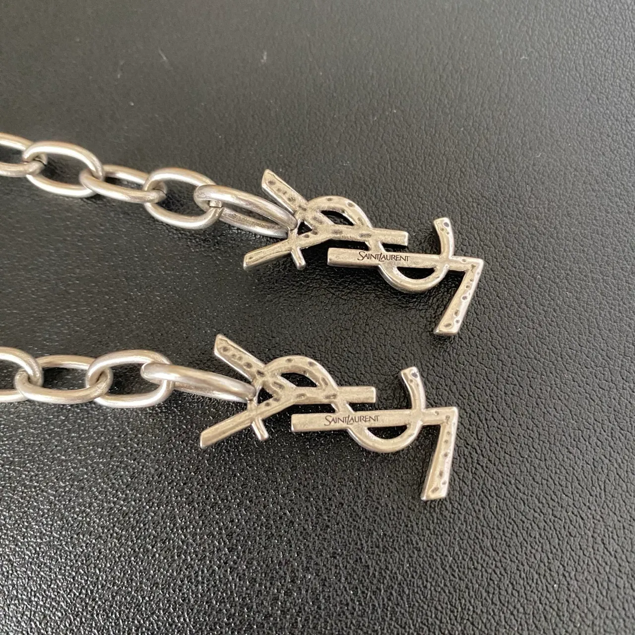 Saint Laurent Ornate Filigree Cabochon Bracelet 2