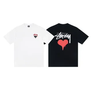 Stussy हार्ट ग्राफिक टी-शर्ट