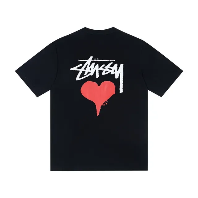 T-shirt Stussy à motif cœur 5